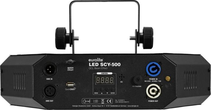 Image du produit Eurolite LED SCY-500 QCL Effet de faisceau (15 W, LED)