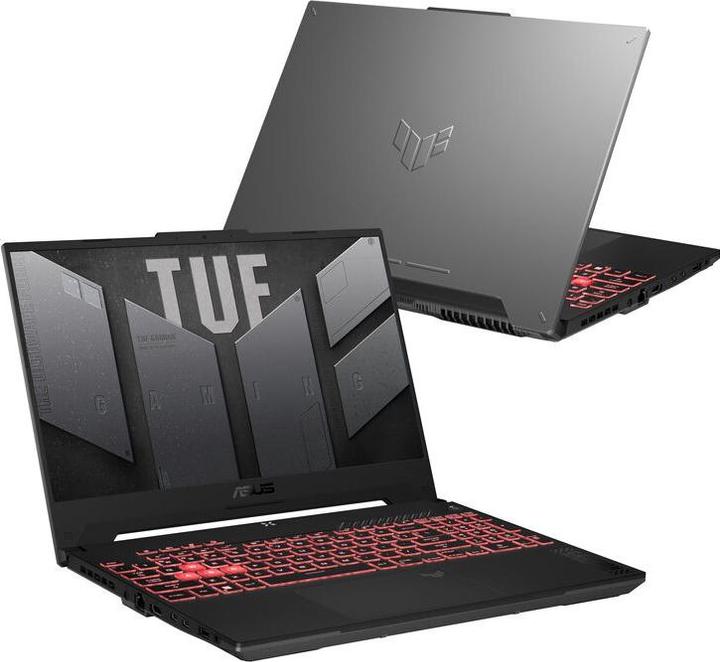 Actual product image ASUS TUF Gaming A15 RTX 4060 (15.60", AMD Ryzen 9 8945H, 16 GB, 512 GB, DE)