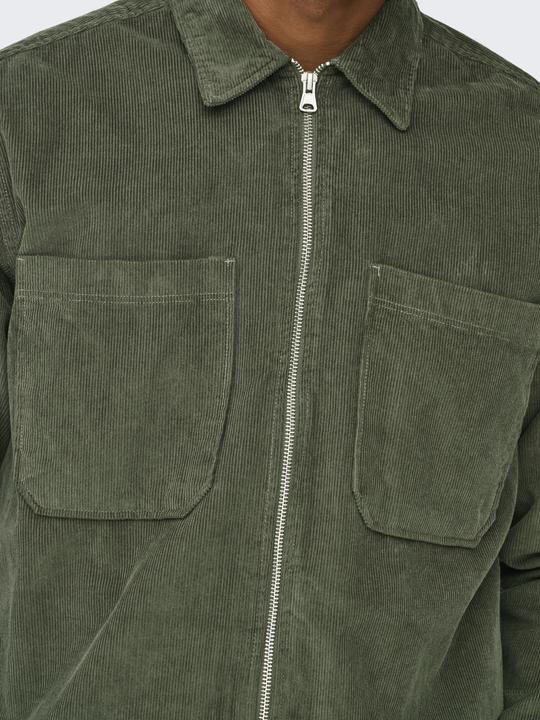 Produktbild Only & Sons Onsalp 14w Rlx 2pkt Washd Cord Zip Noos (L)
