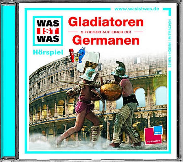 Immagine prodotto Tessloff Gioco radiofonico WAS IST WAS: Gladiatori/Teutoni (MatthiasFalk, Tedesco)