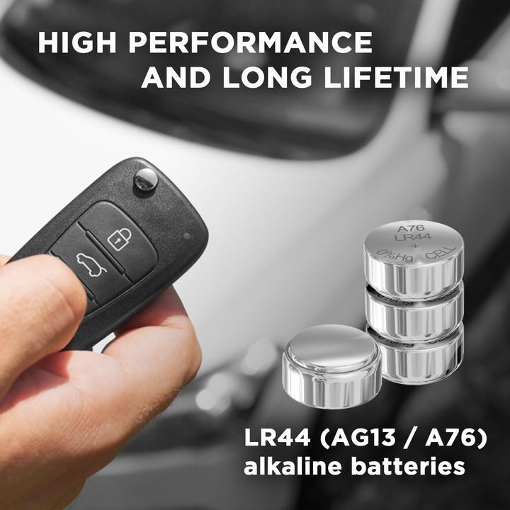 Energenie Piles alcalines LR44, 4-pack (4 pcs, LR44, 150 mAh)