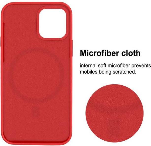 Actual product image MU Classic Silicone Case MagSafe Series (Apple iPhone 12 Pro Max)