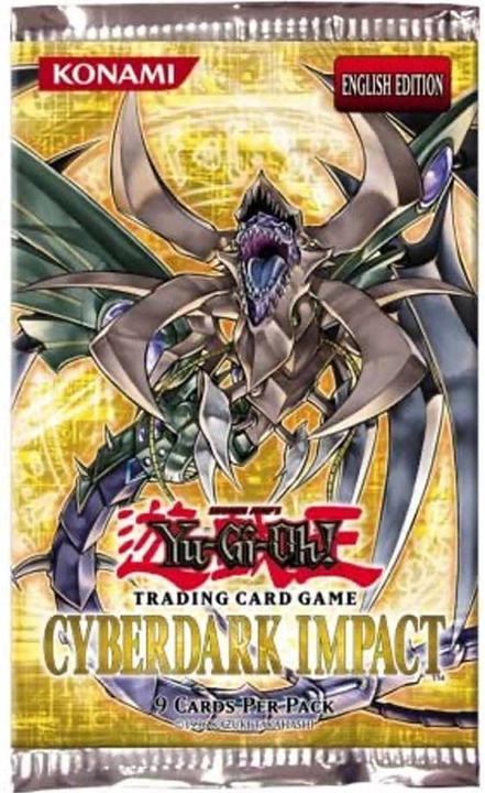 Image du produit Yu-Gi-Oh Booster Cyberdark Impact -! (Anglais, Pack de boosters)