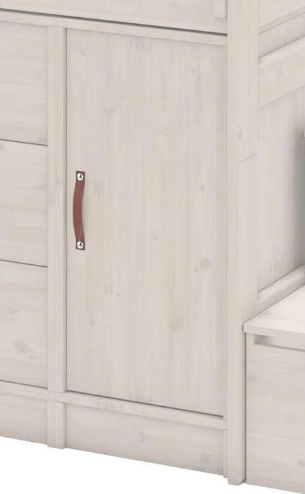 Image du produit Lifetime Kidsrooms Petit vestiaire tout-en-un avec porte, étagère et tringle à vêtements (40 cm)