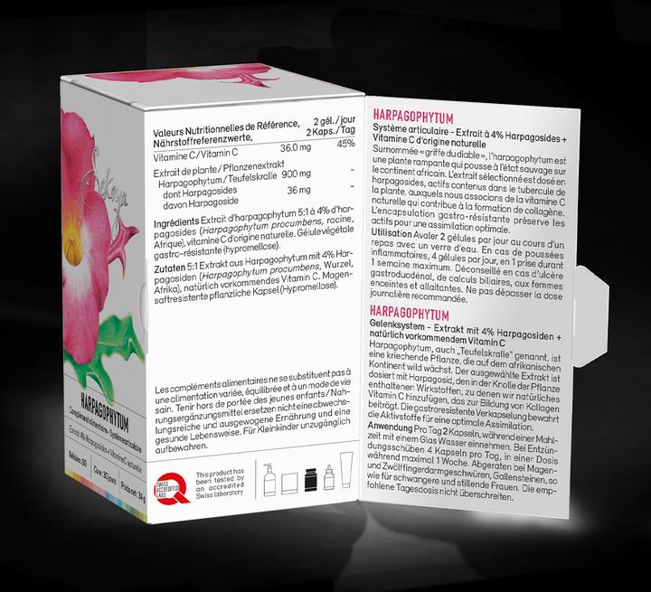 Image du produit Sekoya Harpagophytum (griffe du diable) | Contre l'arthrose (60 pièce(s), Capsules)