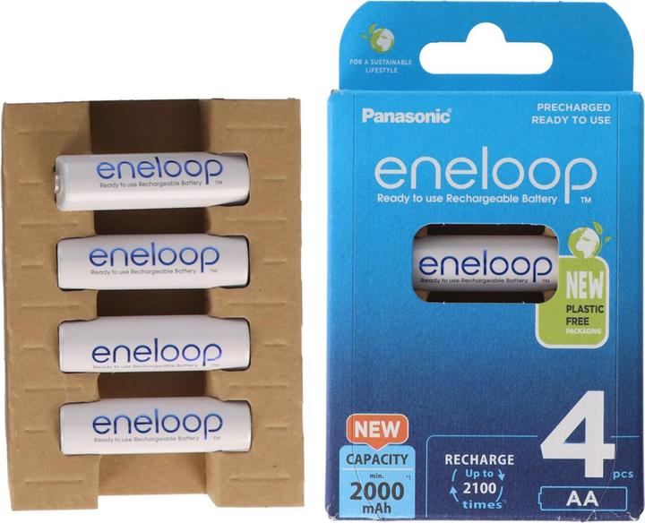 Actual product image Panasonic Eneloop (4 pcs., AA, 2000 mAh)