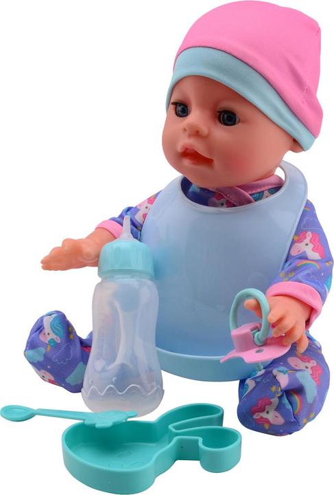 Image du produit Baby Rose Bébé poupée Drink and Pee, 30 cm