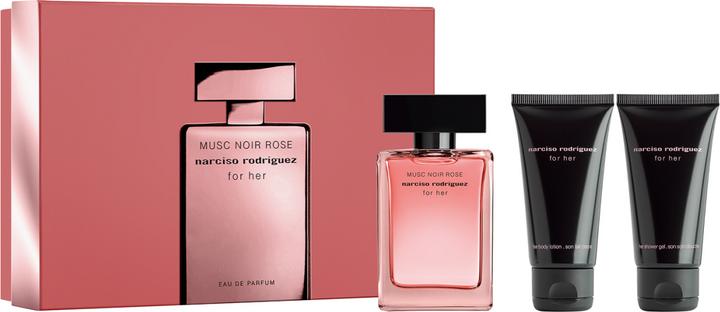 Produktbild Narciso Rodriguez Musc Noir Christmas 2023 Rose Eau de Parfum 50 / Body Lotion Shower Gel (Eau de Parfum, 50 ml)