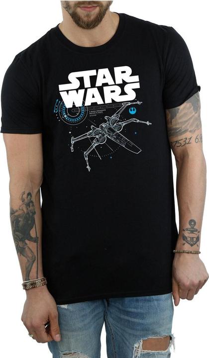 Image du produit Star Wars - T-shirt THE LAST JEDI X-WING - Homme (3XL)
