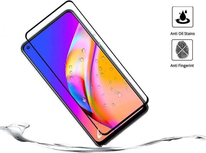 Produktbild Screenguard Oppo A94 5G Full Screen Panzerglas Schutzfolie 2.5D 9H (1 Stück, Oppo A94 5G)
