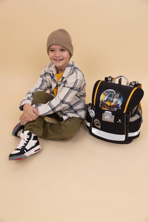 Image du produit Belmil Classy Schulranzen Set 4teilig mit Brustgurt (19 l)