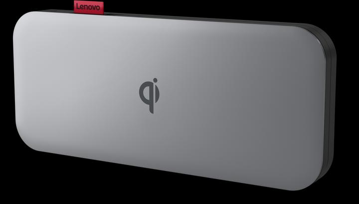 Image du produit Lenovo Go USB-C Mobile Power Bank + Qi Wireless (10000 mAh, 27 W, 38.50 Wh)