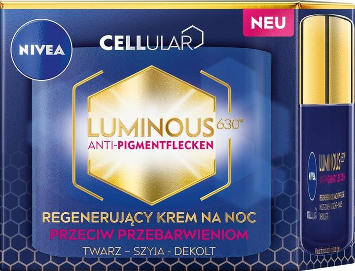 Produktbild NIVEA Cellular Luminous630 Anti-Pigmentflecken Nachtcreme (50 ml, 24h Creme)