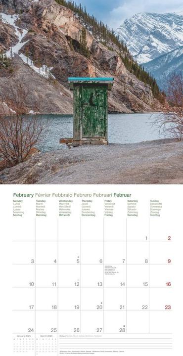 Actual product image Neumann N NEUMANNVERLAGE - Toilets Around the World 2025 Brochure Calendar, 30x30cm, Wall Calendar with (30 x 30 cm, Hardcover, German)