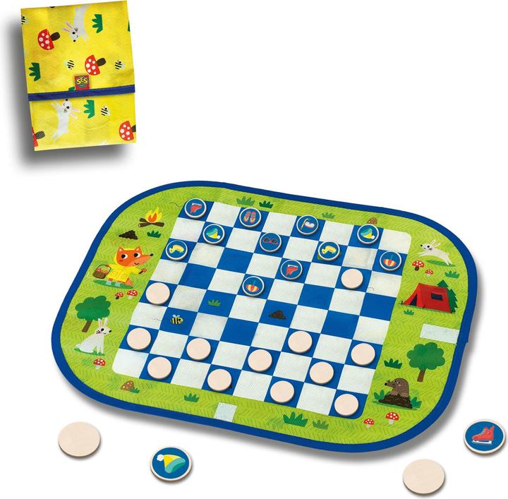 Image du produit Ses Jeux de voyage Wrap and Go, 3in1 (Anglais, Français, Néerlandais, Allemand)