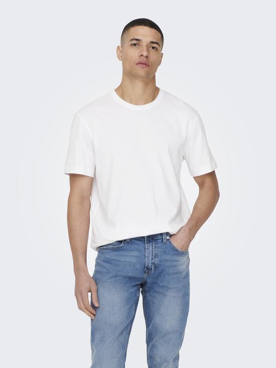Produktbild Only & Sons Onsmax Life Reg Ss Stitch Tee Noos (M)