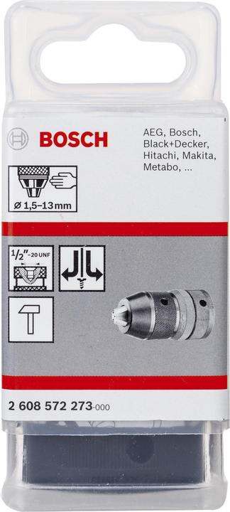 Actual product image Bosch Professional Zubehör Quick-action drill chuck SUPRA SK 1.5 - 13 E
