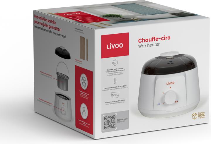 Actual product image Livoo Wax heater (500 ml, 1 x, 500 g)