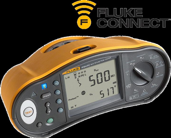 Produktbild Fluke 1664 Fc (CAT III 500V, CAT IV 300V)