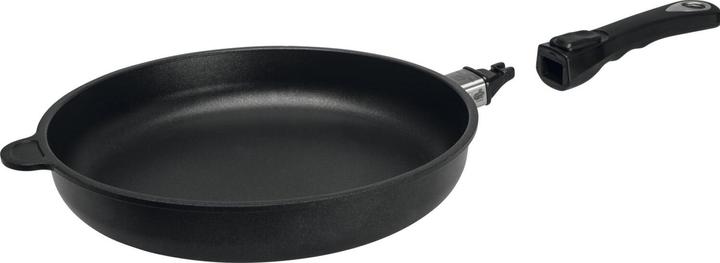Actual product image AMT Induction frying pan Ø28cm black, removable handle (28 cm, Frying pan)