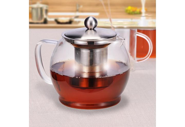 Immagine prodotto Fs-Star Teiera in vetro con filtro (1.20 l)