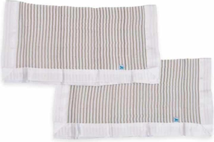 little unicorn Cotton Muslin Security Blanket 2 Pack