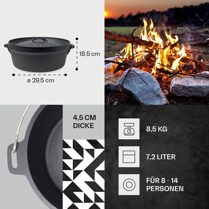 Actual product image ToCis Big BBQ Big BBQ Dutch Oven Set Galloway