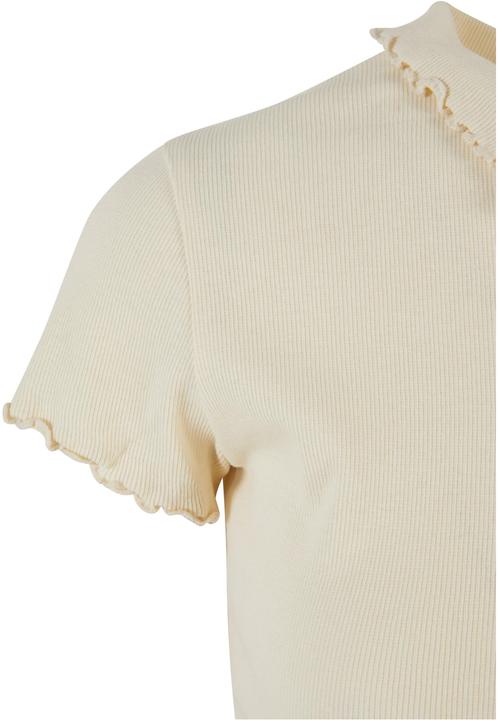 Actual product image Urban Classics Ladies Rib Polo Tee (M)