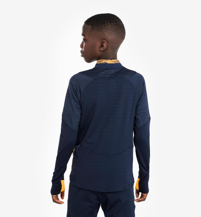 Produktbild Kipsta Kinder Fussball 1/2 Zip - CLR marineblau/orange (6, 7, 8)
