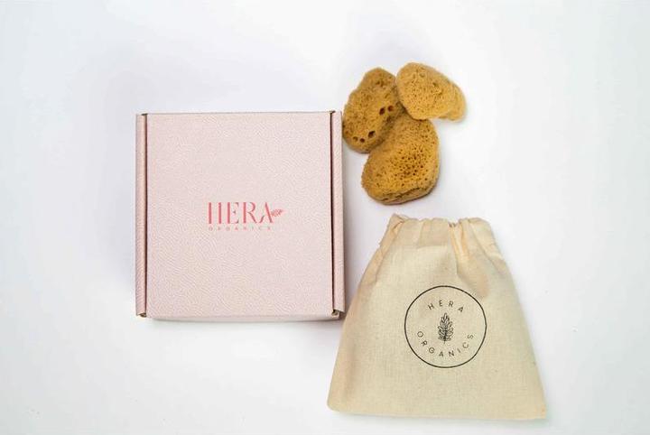 Actual product image Hera Organics Menstruationsschwämme (3 x, Mini)