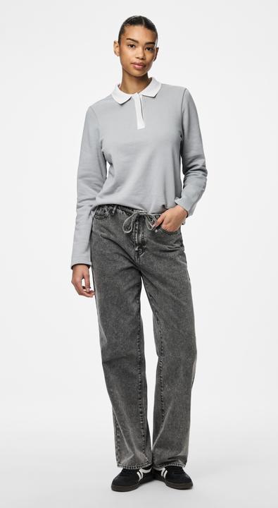 Produktbild Pieces PCFANU MW GEBUNDENE Wide Fit Jeans (XS)