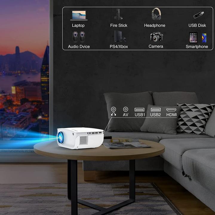 Image du produit GoView Projecteur WiFi (Full HD, 6500 lm)