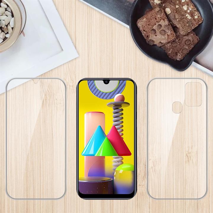 Produktbild Cadorabo TPU 360 Grad Case Cover (Samsung Galaxy M31)