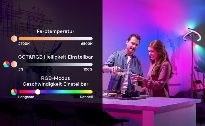 Immagine prodotto LS LED Stehleuchte RotaFlex Color (1300 lm)