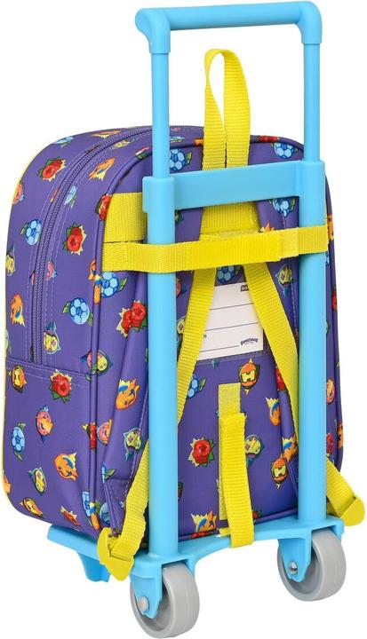 Immagine prodotto Superthings Zaino scuola con ruote Guardians of Kazoom Viola Giallo (22 x 28 x 10 cm)