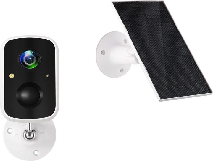 Technaxx Outdoor IP camera, solar, night vision, FullHD (2560 x 1440 Pixels)