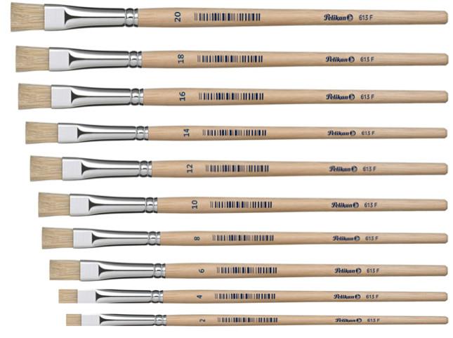 Produktbild Pelikan Pinsel Sorte 613F (16 mm)