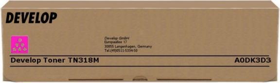 Produktbild Develop A0DK3D3TN-318 M Toner magenta 8.000 Seiten Magenta Ineo + 20 20 P Plus 20 20 P (M)