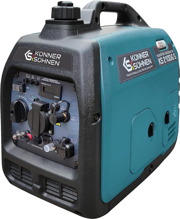 Productafbeelding Könner & Söhnen Benzine Inverter Generator KS 2100iG S, Blauw 3100 (3100 W)