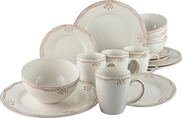 CreaTable Vintage romantique (16 pièce(s))