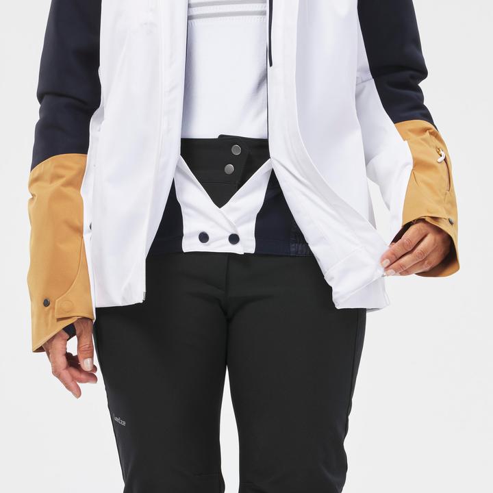 Immagine prodotto Wedze Giacca da sci donna 500 sport - bianco/navy/marrone (XL)