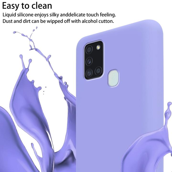 Produktbild Cadorabo TPU Cover Handy Kette Liquid (Samsung Galaxy A21s)