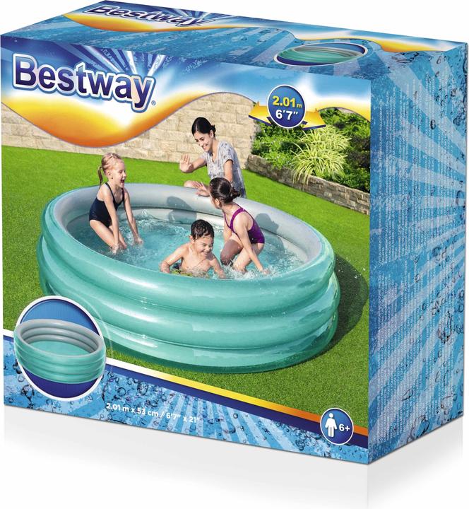 Actual product image Bestway Children Pool Round Large Metallic