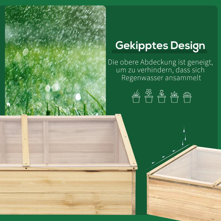 Image du produit Outsunny Serre en bois
