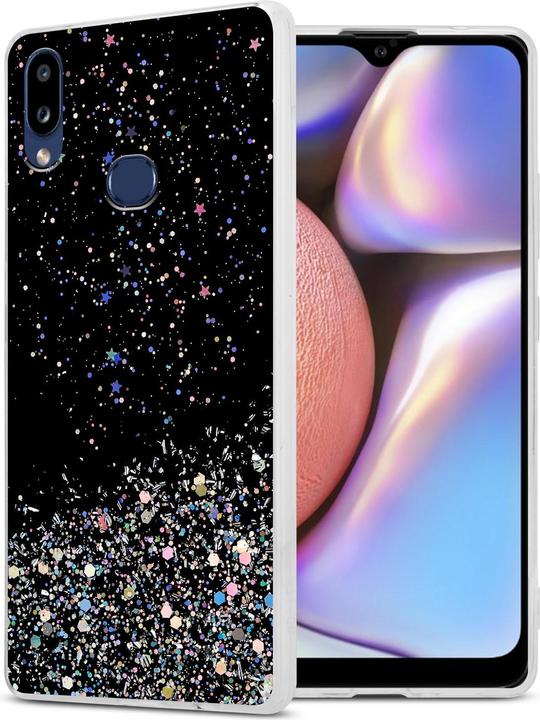 Noir avec paillettes
