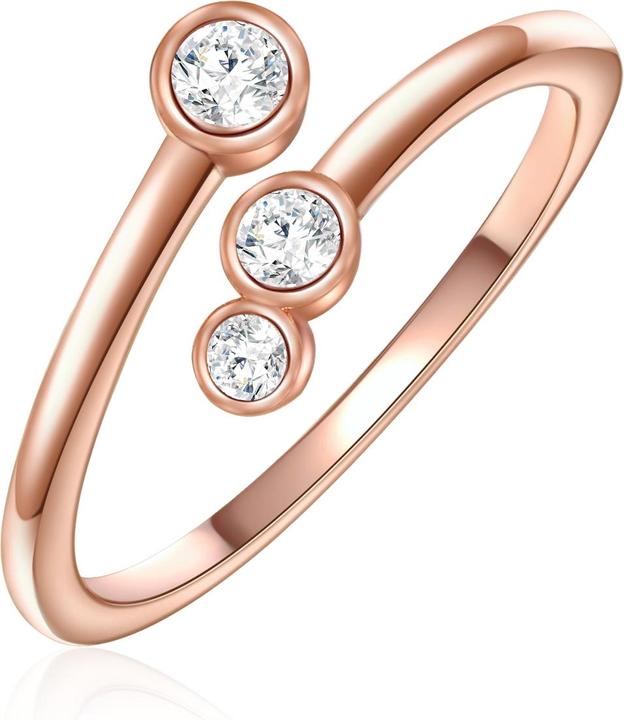 Glanzstücke München Damen Sterling Silber Zirkonia Roségold - 32318