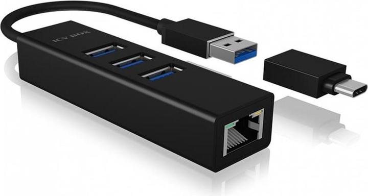 Image du produit Icy Box ICYBOX IB-HUB1419-U3 4x Port USB 3.0 Hub (USB-C, 4 Ports)