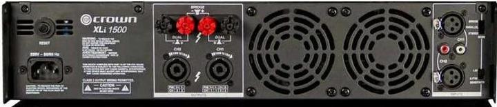 Immagine prodotto Crown Amplificatore di potenza XLi 1500, Elaborazione del segnale: Analogico, Impedenza: 8?