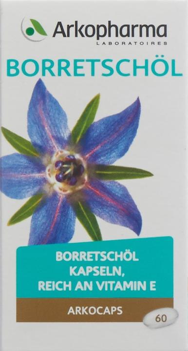 Produktbild Arkopharma Arkocaps Borretschöl Kapseln (60 Stück, Kapseln, 62 g)