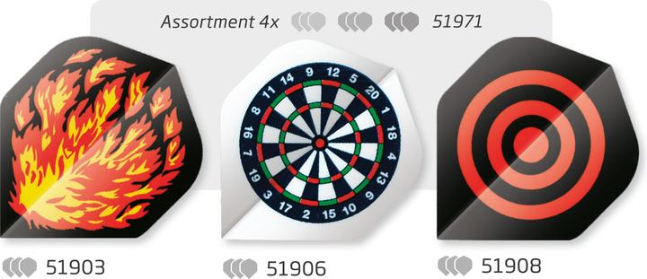 Actual product image Bull's Bulls Flights Base